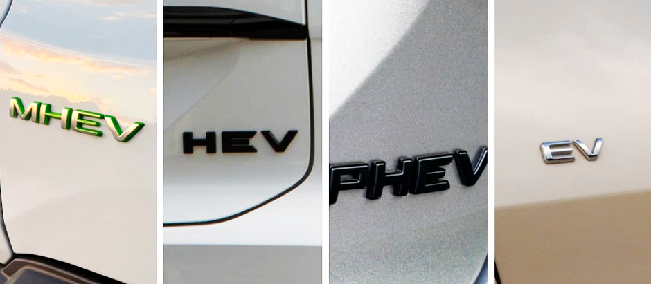 HEV, PHEV, REEV, MHEV, EV. Sopa de letrinhas? Entenda as siglas dos carros híbridos e elétricos
